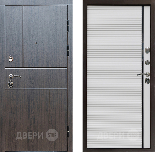 Входная металлическая Дверь Престиж Горизонт Венге Porte Белый в Клине