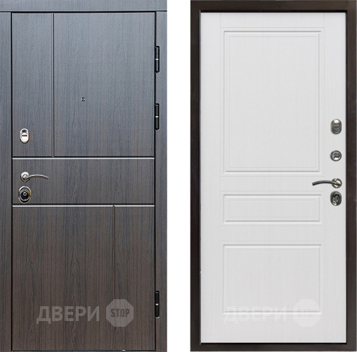 Дверь Престиж Горизонт Венге Классика Белое дерево в Клине