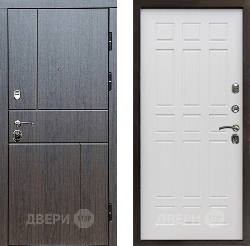 Входная металлическая Дверь Престиж Горизонт Венге Спарта Лиственница белая в Клине