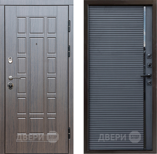 Входная металлическая Дверь Престиж Престиж Porte Черный кварц в Клине