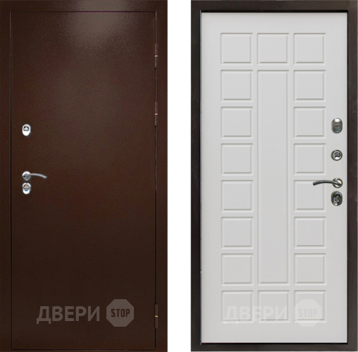 Входная металлическая Дверь Престиж TERMO с терморазрывом Снегирь Медь Престиж Бежевый мат в Клине