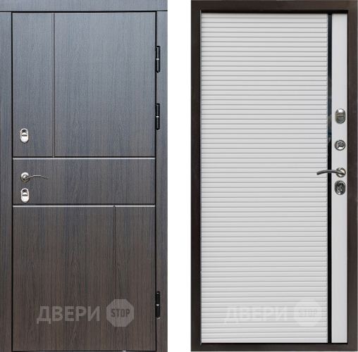 Дверь Престиж TERMO с терморазрывом Горизонт Венге Porte Белый в Клине