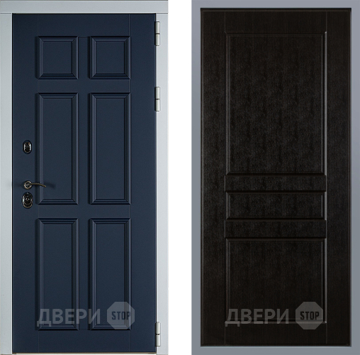 Дверь Заводские двери Стокгольм К-2 Венге в Клине