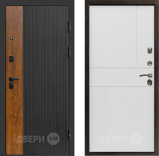 Дверь Престиж Prestizh Горизонт Бетон белый в Клине