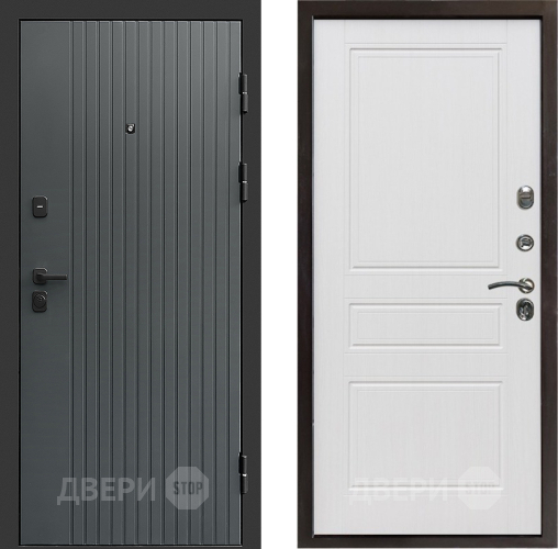 Дверь Престиж Tvist Grey Классика Белое дерево в Клине