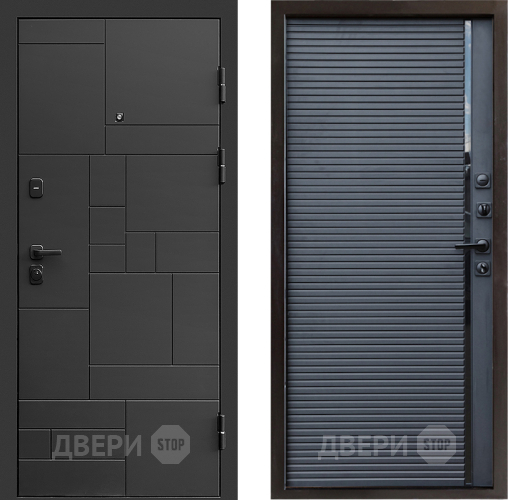 Дверь Престиж Kvadro Porte Черный кварц в Клине