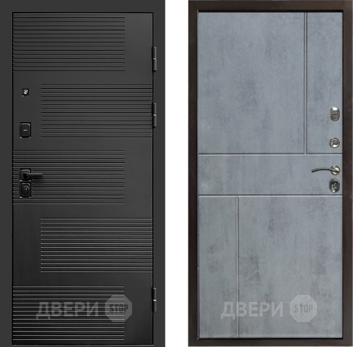 Дверь Престиж Favorit Горизонт Бетон темный в Клине