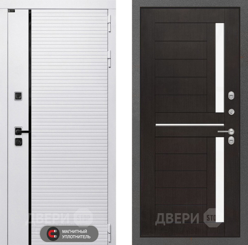 Входная металлическая Дверь Лабиринт (LABIRINT) Royal 02 Венге в Клине