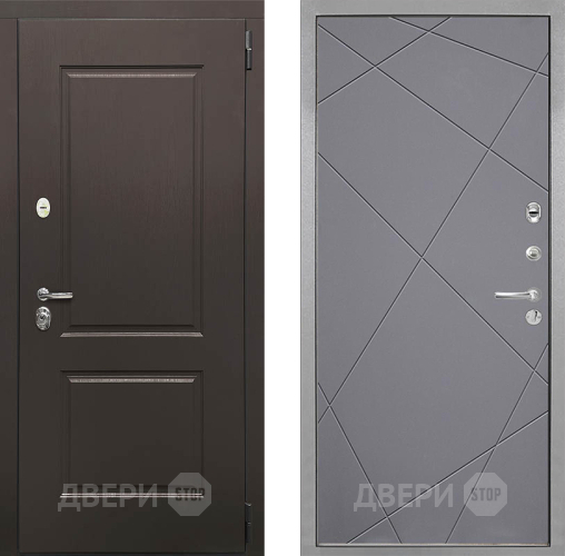 Дверь Интекрон (INTECRON) Кампо Лучи-М Графит софт в Клине