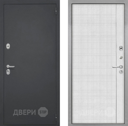 Дверь Интекрон (INTECRON) Гектор В-07 с молдингом Лофт белый в Клине