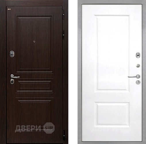Дверь Интекрон (INTECRON) Брайтон Тиковое Дерево Альба Роял Вуд белый в Клине