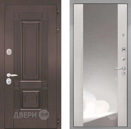 Дверь Интекрон (INTECRON) Италия ФЛЗ-516 Зеркало Сосна белая в Клине