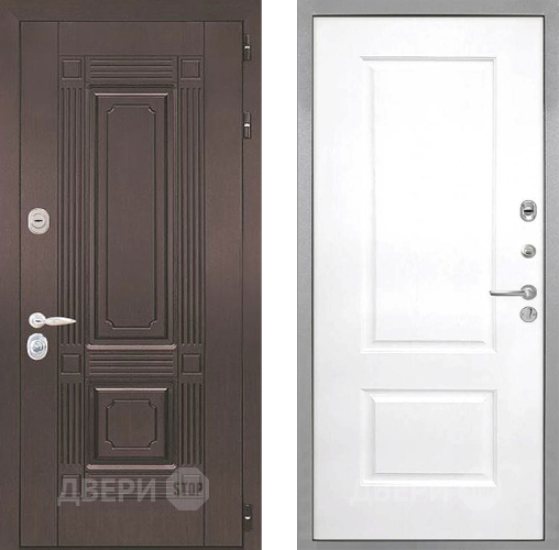 Входная металлическая Дверь Интекрон (INTECRON) Италия Альба Роял Вуд белый в Клине