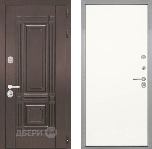 Входная металлическая Дверь Интекрон (INTECRON) Италия Гладкая Слоновая кость в Клине