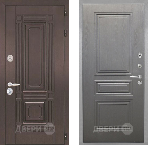 Дверь Интекрон (INTECRON) Италия ФЛ-243 Графит вуд дуб в Клине
