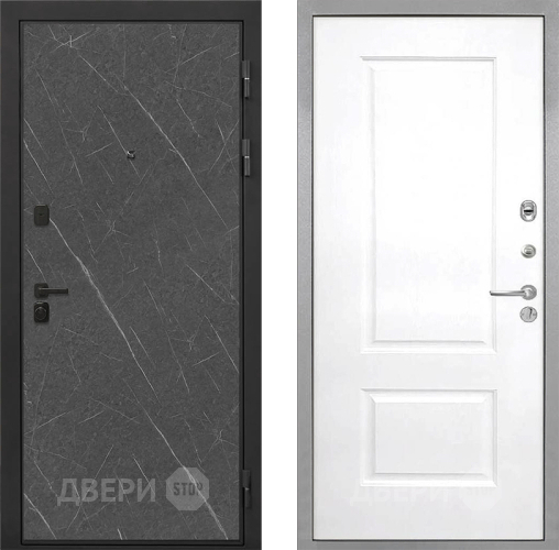 Входная металлическая Дверь Интекрон (INTECRON) Профит Black Гранит Лава Оникс Альба Роял Вуд белый в Клине