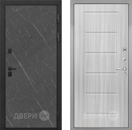 Дверь Интекрон (INTECRON) Профит Black Гранит Лава Оникс ФЛ-39 Сандал белый в Клине
