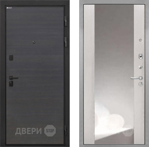 Дверь Интекрон (INTECRON) Профит Black Эковенге ФЛЗ-516 Зеркало Сосна белая в Клине