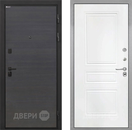 Дверь Интекрон (INTECRON) Профит Black Эковенге ФЛ-243 Белый матовый в Клине