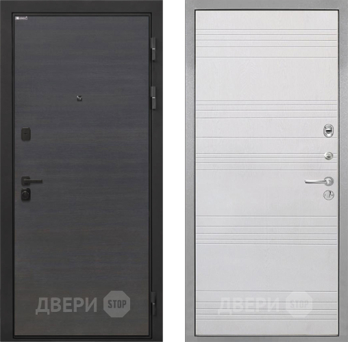 Входная металлическая Дверь Интекрон (INTECRON) Профит Black Эковенге ФЛ-316 Белый ясень в Клине