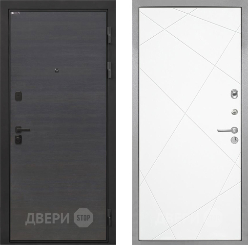 Дверь Интекрон (INTECRON) Профит Black Эковенге Лучи-М Софт милк в Клине