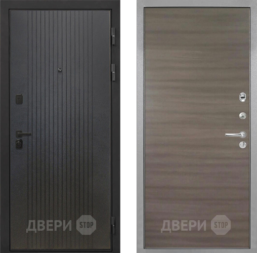 Дверь Интекрон (INTECRON) Профит Black ФЛ-295 Гладкая Дуб тоскано поперечный в Клине