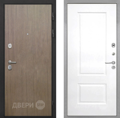 Дверь Интекрон (INTECRON) Гектор Венге Коричневый Альба Роял Вуд белый в Клине