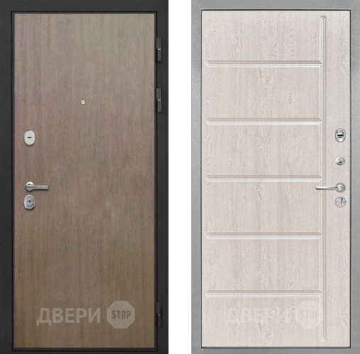 Дверь Интекрон (INTECRON) Гектор Венге Коричневый ФЛ-102 Сосна белая в Клине
