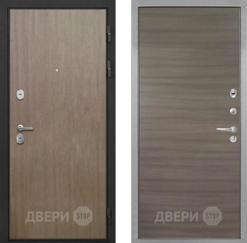 Дверь Интекрон (INTECRON) Гектор Венге Коричневый Гладкая Дуб тоскано поперечный в Клине