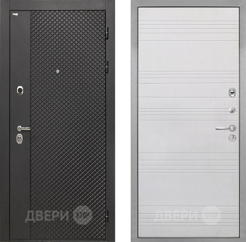 Дверь Интекрон (INTECRON) Олимпия Black 4К ФЛ-316 Белый ясень в Клине