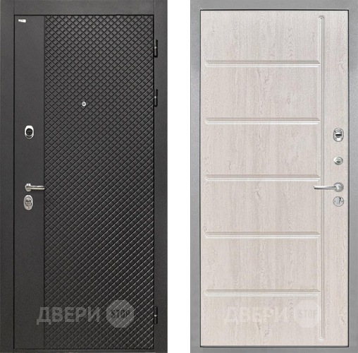 Дверь Интекрон (INTECRON) Олимпия Black 4К ФЛ-102 Сосна белая в Клине