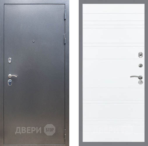 Дверь Рекс (REX) 11 Line Силк Сноу в Клине