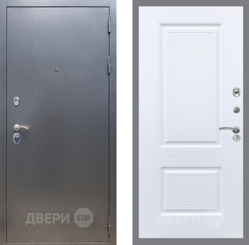 Входная металлическая Дверь Рекс (REX) 11 Смальта Силк Сноу в Клине