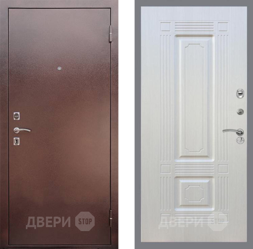 Входная металлическая Дверь Рекс (REX) 1 FL-2 Лиственница беж в Клине