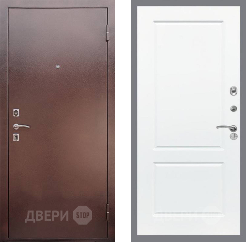 Входная металлическая Дверь Рекс (REX) 1 FL-117 Силк Сноу в Клине