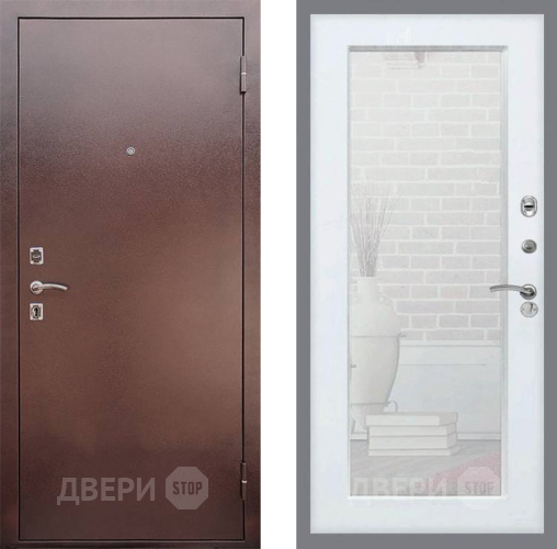 Дверь Рекс (REX) 1 Зеркало Пастораль Белый ясень в Клине
