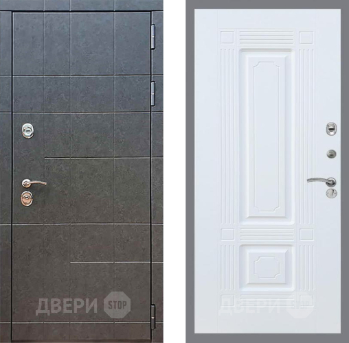 Входная металлическая Дверь Рекс (REX) 21 FL-2 Силк Сноу в Клине