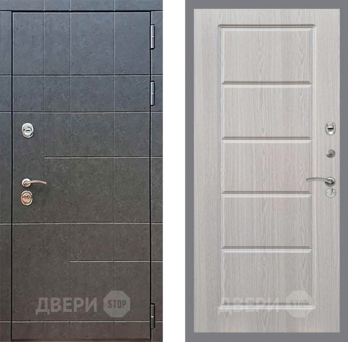 Входная металлическая Дверь Рекс (REX) 21 FL-39 Беленый дуб в Клине