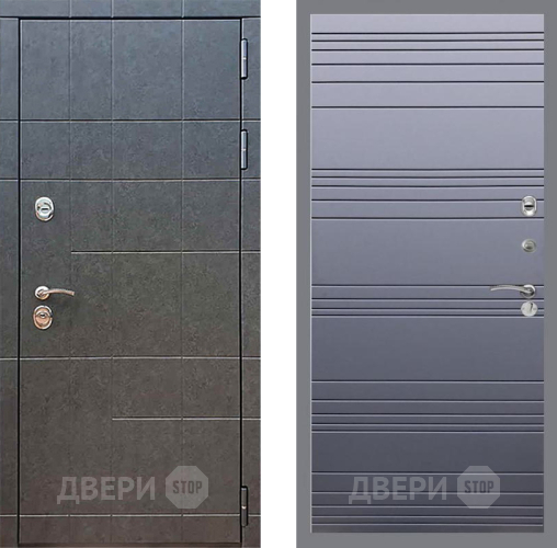 Дверь Рекс (REX) 21 Line Силк титан в Клине