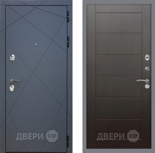 Дверь Рекс (REX) 13 Силк Титан Сити Венге в Клине