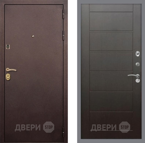 Входная металлическая Дверь Рекс (REX) Лайт 3К Сити Венге в Клине