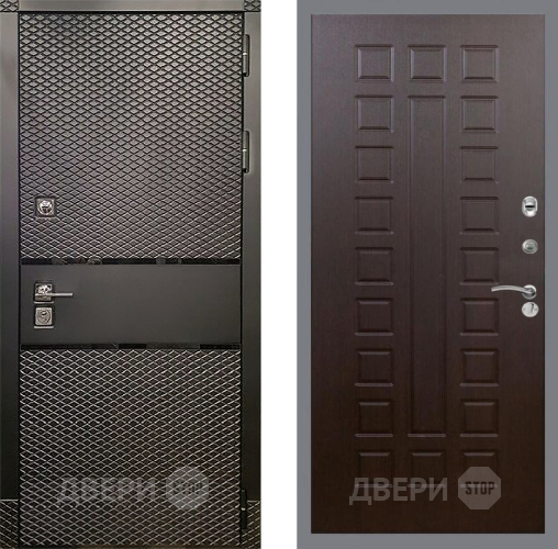 Дверь Рекс (REX) 15 Черный Кварц FL-183 Венге в Клине