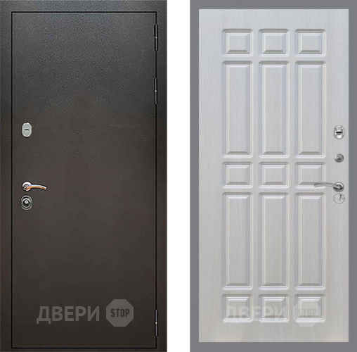 Дверь Рекс (REX) 5 Серебро Антик FL-33 Лиственница беж в Клине