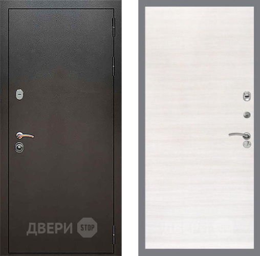 Входная металлическая Дверь Рекс (REX) 5 Серебро Антик GL Акация в Клине