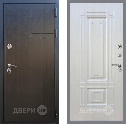 Входная металлическая Дверь Рекс (REX) Премиум-246 FL-2 Лиственница беж в Клине