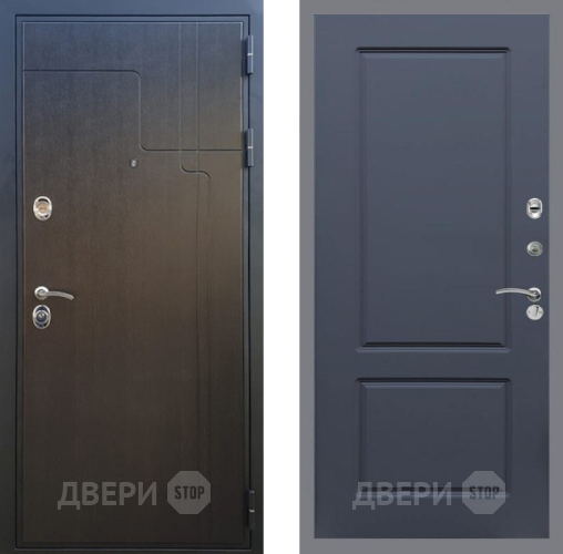 Входная металлическая Дверь Рекс (REX) Премиум-246 FL-117 Силк титан в Клине