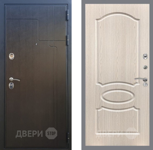 Дверь Рекс (REX) Премиум-246 FL-128 Беленый дуб в Клине