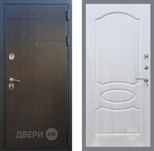 Входная металлическая Дверь Рекс (REX) Премиум-246 FL-128 Лиственница беж в Клине