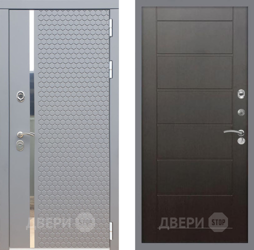 Входная металлическая Дверь Рекс (REX) 24 Сити Венге в Клине