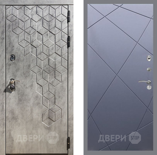 Дверь Рекс (REX) 23 FL-291 Силк титан в Клине